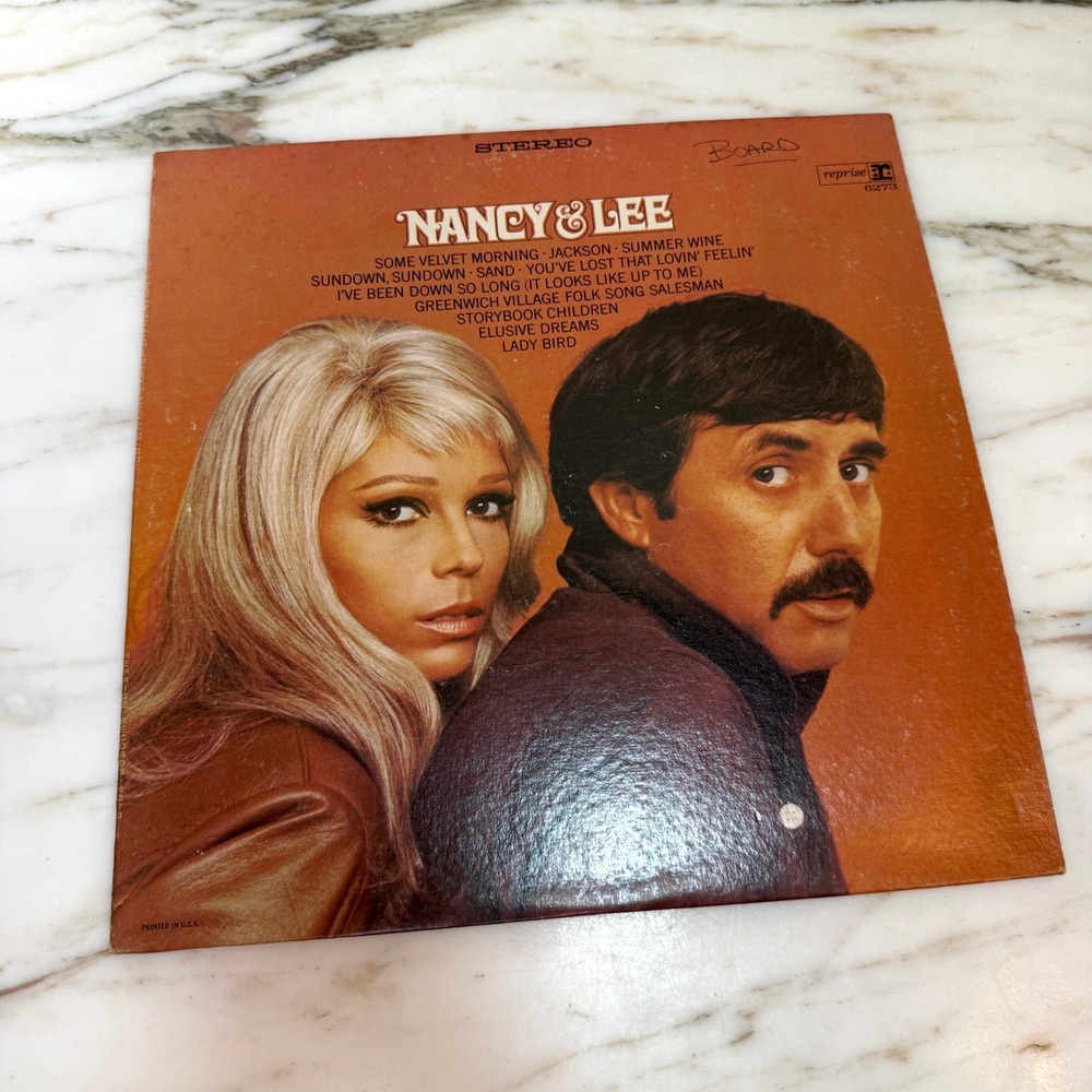 Nancy & Lee – The Hits of Nancy & Lee Vinyl LP Nancy Sinatra Lee Hazlewood